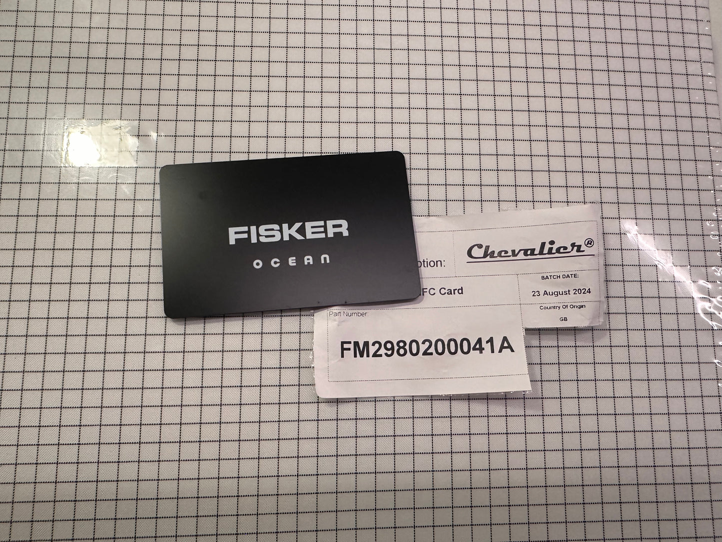 Fisker Ocean Key Card - NFC